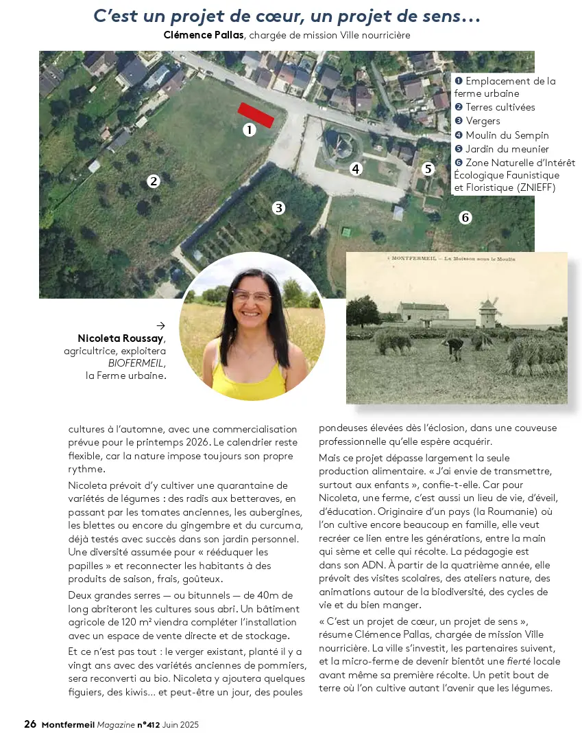 Article paru dans le Mag de la Ville